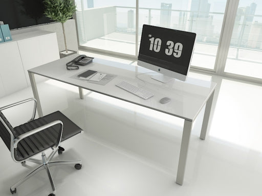 HERITAGE P70 4-person bench desk pack + partitions in stock